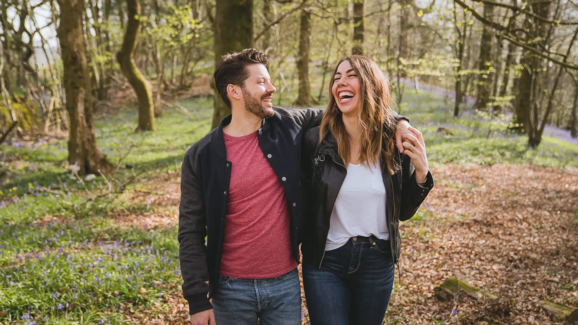 clothes for an engagement photo shoot