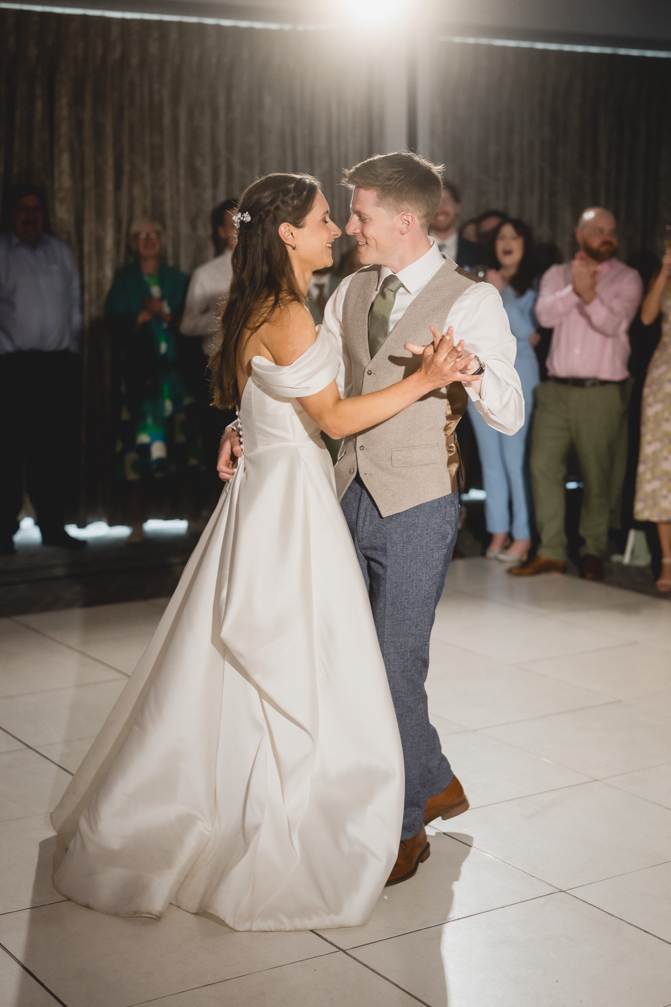 First dance under the lights
